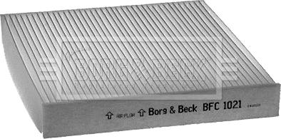 Borg & Beck BFC1021 - Filtro, Aria abitacolo www.autoricambi360.it