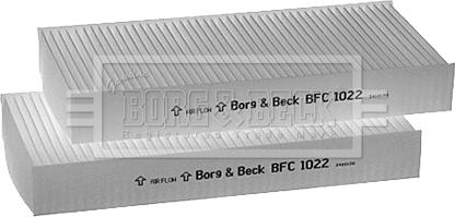 Borg & Beck BFC1022 - Filtro, Aria abitacolo www.autoricambi360.it