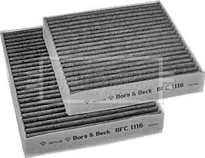 Borg & Beck BFC1116 - Filtro, Aria abitacolo www.autoricambi360.it