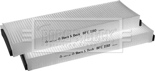 Borg & Beck BFC1110 - Filtro, Aria abitacolo www.autoricambi360.it