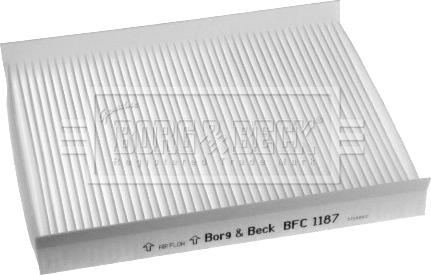 Borg & Beck BFC1187 - Filtro, Aria abitacolo www.autoricambi360.it