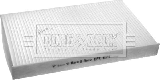 Borg & Beck BFC1174 - Filtro, Aria abitacolo www.autoricambi360.it