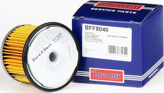 Borg & Beck BFF8040 - Filtro carburante www.autoricambi360.it