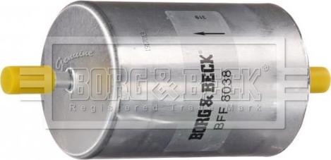 Borg & Beck BFF8038 - Filtro carburante www.autoricambi360.it