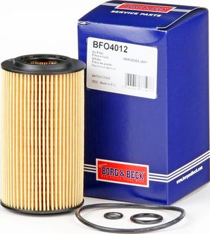 Borg & Beck BFO4012 - Filtro olio www.autoricambi360.it