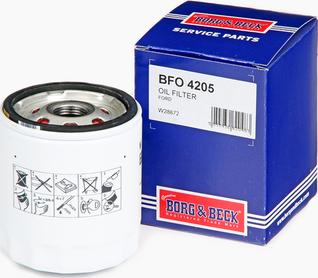 Borg & Beck BFO4205 - Filtro olio www.autoricambi360.it