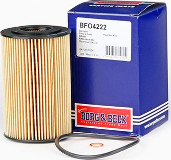 Borg & Beck BFO4222 - Filtro olio www.autoricambi360.it