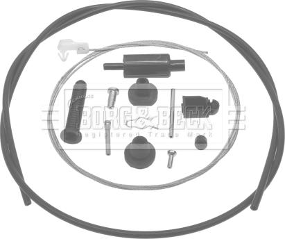 Borg & Beck BKA1084 - Cavo acceleratore www.autoricambi360.it