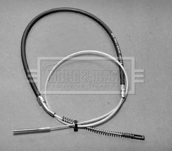 Borg & Beck BKB1058 - Cavo comando, Freno stazionamento www.autoricambi360.it