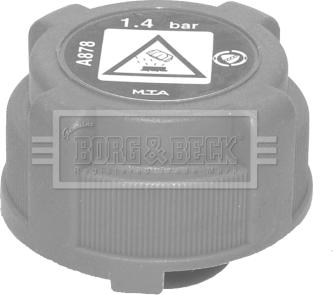 Borg & Beck BRC109 - Tappo, serbatoio refrigerante www.autoricambi360.it
