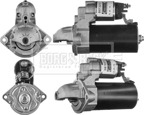 Borg & Beck BST2272 - Motorino d'avviamento www.autoricambi360.it