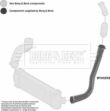 Borg & Beck BTH1293 - Flessibile aria alimentazione www.autoricambi360.it