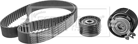 Borg & Beck BTK1005 - Kit cinghie dentate www.autoricambi360.it