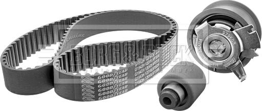 Borg & Beck BTK1000 - Kit cinghie dentate www.autoricambi360.it
