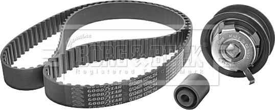 Borg & Beck BTK1008 - Kit cinghie dentate www.autoricambi360.it