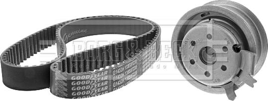 Borg & Beck BTK1002 - Kit cinghie dentate www.autoricambi360.it