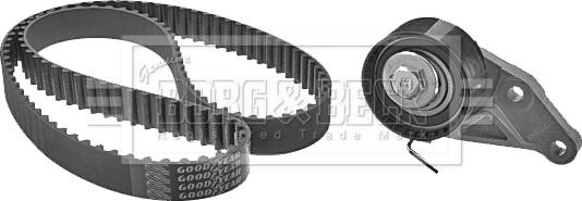 Borg & Beck BTK1011 - Kit cinghie dentate www.autoricambi360.it
