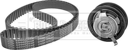 Borg & Beck BTK1018 - Kit cinghie dentate www.autoricambi360.it