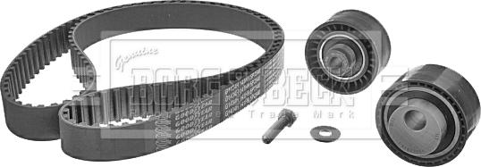 Borg & Beck BTK1012 - Kit cinghie dentate www.autoricambi360.it