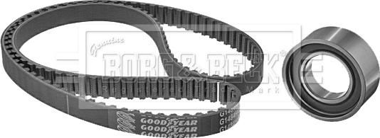 Borg & Beck BTK1029 - Kit cinghie dentate www.autoricambi360.it