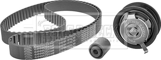 Borg & Beck BTK1024 - Kit cinghie dentate www.autoricambi360.it