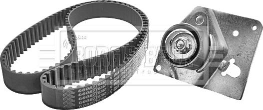 Borg & Beck BTK1026 - Kit cinghie dentate www.autoricambi360.it