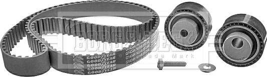 Borg & Beck BTK1020 - Kit cinghie dentate www.autoricambi360.it