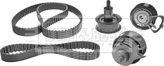Borg & Beck BTK1028 - Kit cinghie dentate www.autoricambi360.it