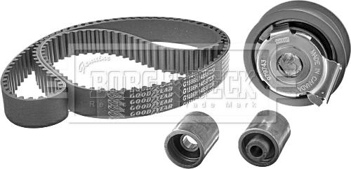 Borg & Beck BTK1023 - Kit cinghie dentate www.autoricambi360.it