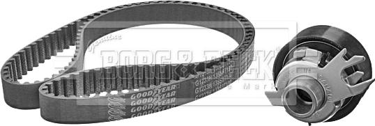 Borg & Beck BTK1022 - Kit cinghie dentate www.autoricambi360.it