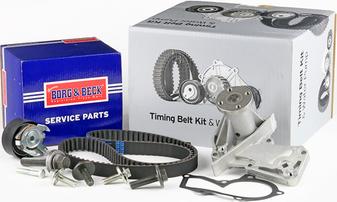 Borg & Beck BTW1058 - Pompa acqua + Kit cinghie dentate www.autoricambi360.it