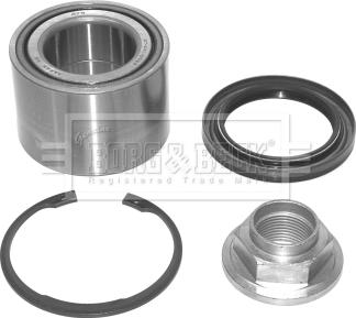 Borg & Beck BWK563 - Kit cuscinetto ruota www.autoricambi360.it