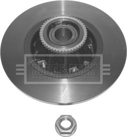 Borg & Beck BWK1073 - Kit cuscinetto ruota www.autoricambi360.it