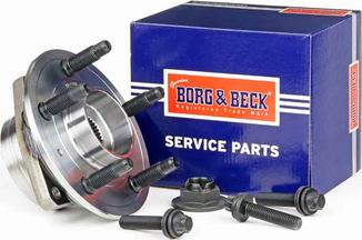 Borg & Beck BWK1165 - Kit cuscinetto ruota www.autoricambi360.it
