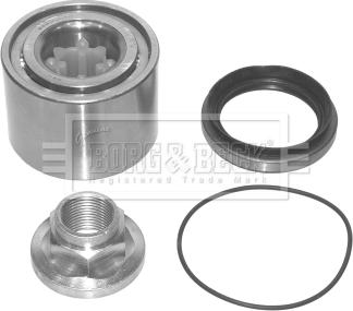 Borg & Beck BWK340 - Kit cuscinetto ruota www.autoricambi360.it