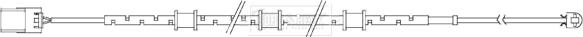 Borg & Beck BWL3088 - Contatto segnalazione, Usura past. freno / mat. d'attrito www.autoricambi360.it