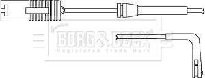 Borg & Beck BWL3079 - Contatto segnalazione, Usura past. freno / mat. d'attrito www.autoricambi360.it
