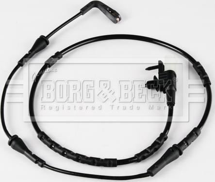 Borg & Beck BWL3186 - Contatto segnalazione, Usura past. freno / mat. d'attrito www.autoricambi360.it