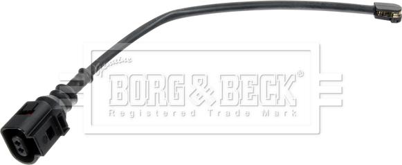 Borg & Beck BWL3280 - Contatto segnalazione, Usura past. freno / mat. d'attrito www.autoricambi360.it