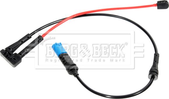 Borg & Beck BWL3279 - Contatto segnalazione, Usura past. freno / mat. d'attrito www.autoricambi360.it