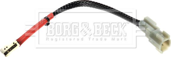 Borg & Beck BWL3278 - Contatto segnalazione, Usura past. freno / mat. d'attrito www.autoricambi360.it