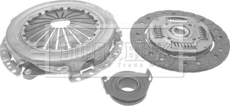 Borg & Beck HK9366 - Kit frizione www.autoricambi360.it