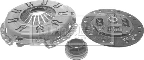 Borg & Beck HK6466 - Kit frizione www.autoricambi360.it