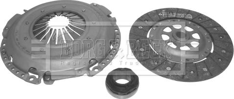 Borg & Beck HK6468 - Kit frizione www.autoricambi360.it