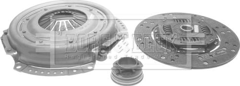 Borg & Beck HK6430 - Kit frizione www.autoricambi360.it