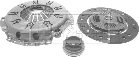 Borg & Beck HK6530 - Kit frizione www.autoricambi360.it