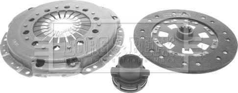 Borg & Beck HK6168 - Kit frizione www.autoricambi360.it