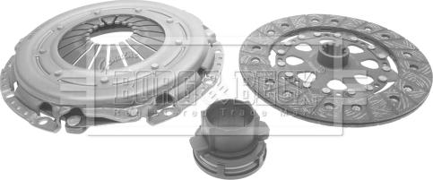 Borg & Beck HK6162 - Kit frizione www.autoricambi360.it