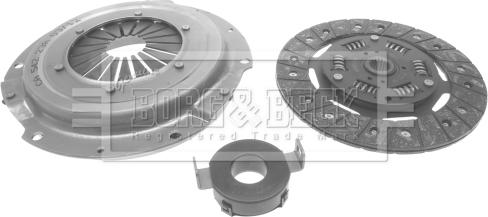 Borg & Beck HK6823 - Kit frizione www.autoricambi360.it