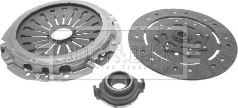 Borg & Beck HK6742 - Kit frizione www.autoricambi360.it